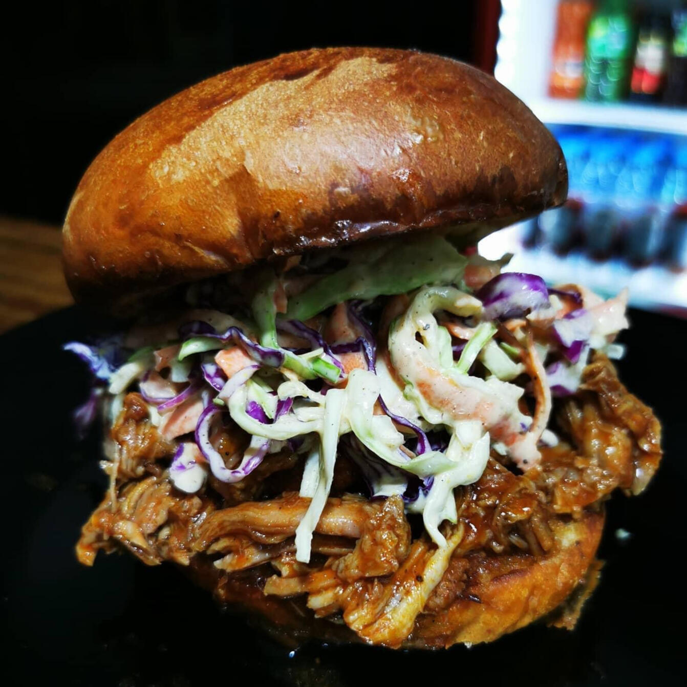 Grilled chicken with puree