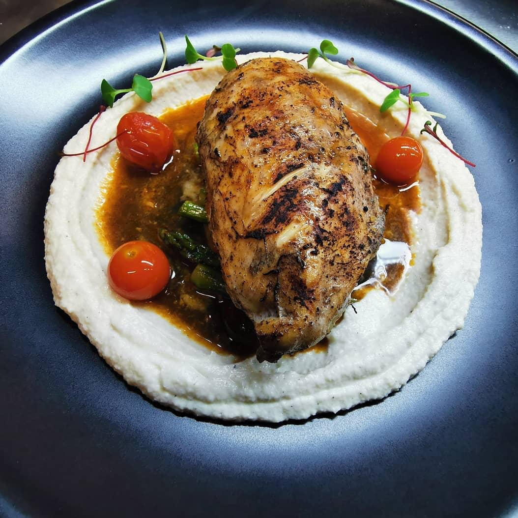 Pulled pork sandwich